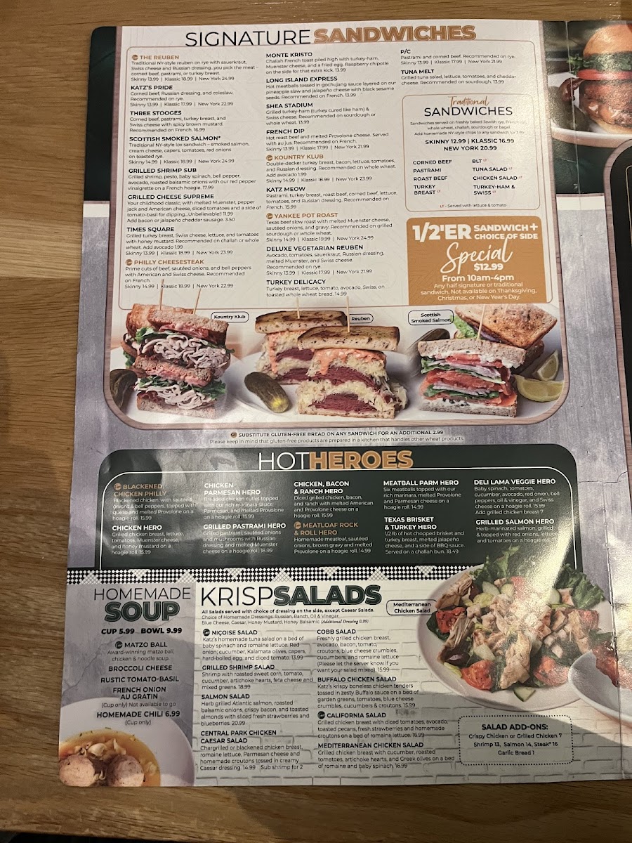 Katz's Menu - Image 5